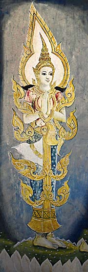 Deity in Chiang Saen by Asienreisender